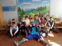 День именинника в 1 классе.
