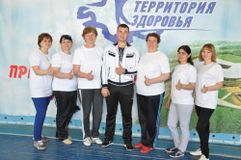 29.04.2017 года учителя МБОУ Степано-Савченской ООШ приняли участие в III районной профсоюзной  спартакиаде работников образования  Милютинского района, посвященной 80-летию Ростовской области
