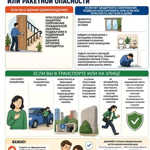Что делать при беспилотной или ракетной опасности