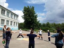 Спорт на площадке