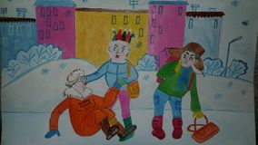 Рисунок Шмыковой Жени "Доброта спасет мир"